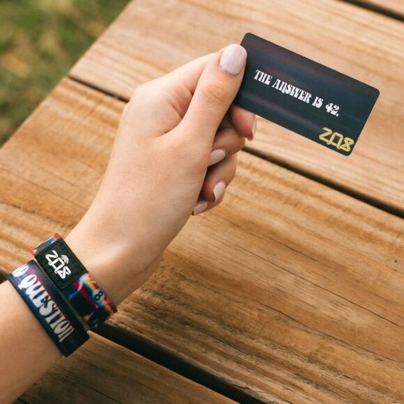 ZOX "GOOD QUESTION" #589 INTERACTIVE 8BALL App Excl NEW Collectible Wristband - Picture 7 of 16